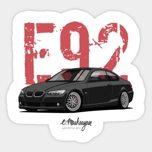 M3 E92 Sticker